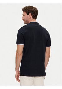 Jack & Jones - Jack&Jones Polo Paulos 12199711 Granatowy Slim Fit. Typ kołnierza: polo. Kolor: niebieski. Materiał: bawełna