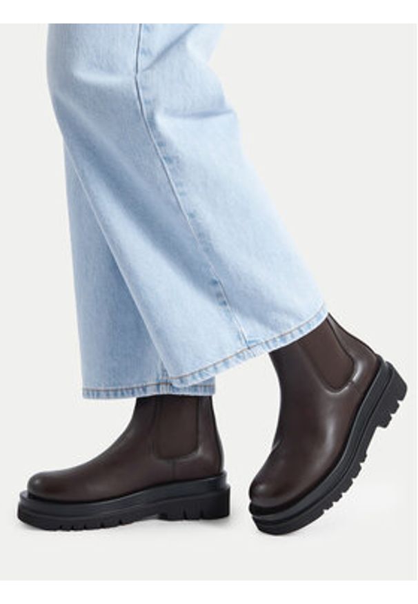 Lasocki Sztyblety HY7223-1 Brązowy. Kolor: brązowy. Materiał: skóra