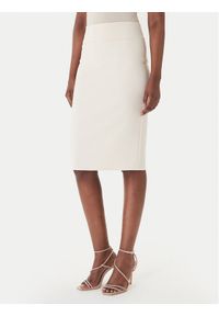 Rinascimento Spódnica ołówkowa CFC0128651003 Beżowy Slim Fit. Kolor: beżowy. Materiał: syntetyk #1
