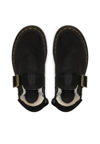Dr. Martens Klapki Jorge II Faux 31264001 Czarny. Kolor: czarny. Materiał: nubuk, skóra #7