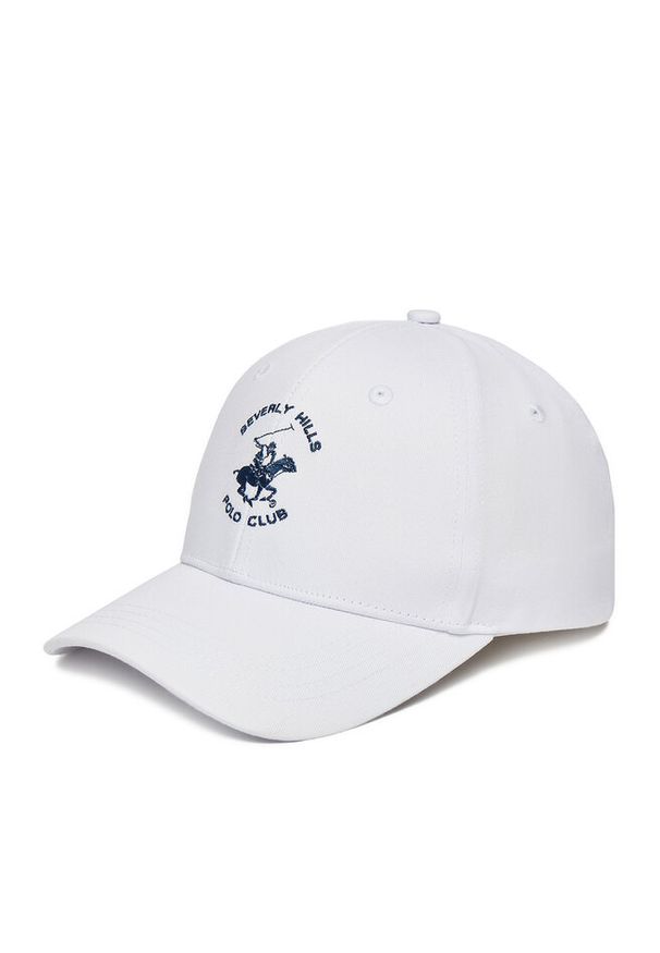Czapka z daszkiem Beverly Hills Polo Club. Kolor: biały