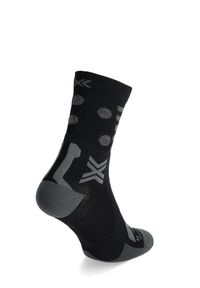 Skarpety rowerowe X-Socks Gravel Perform Merino Crew. Kolor: czerwony