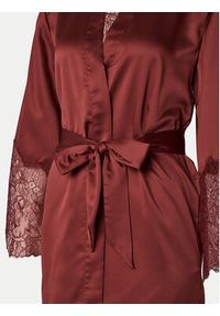 Hunkemöller Szlafrok Camille 300601 Czerwony. Kolor: czerwony. Materiał: syntetyk #6