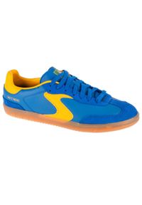 skechers - Buty sportowe Sneakersy męskie, Hotshot - Roaver. Kolor: niebieski. Sport: turystyka piesza
