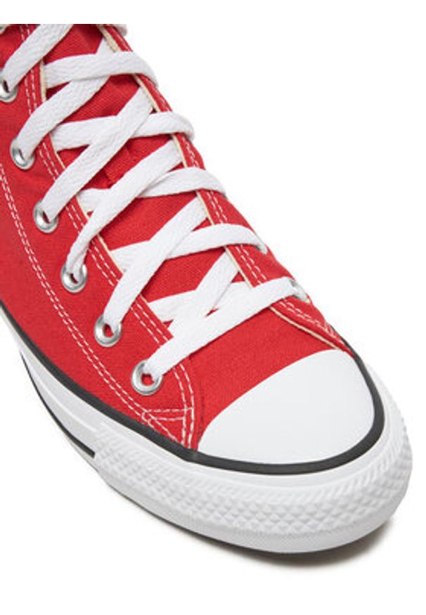 Converse Trampki Chuck Taylor All Star Hi M9621C Czerwony. Kolor: czerwony. Materiał: materiał