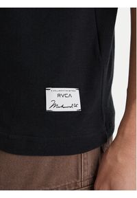 RVCA T-Shirt Va X Ali Ringside 23A353527 Czarny Regular Fit. Kolor: czarny. Materiał: bawełna #2