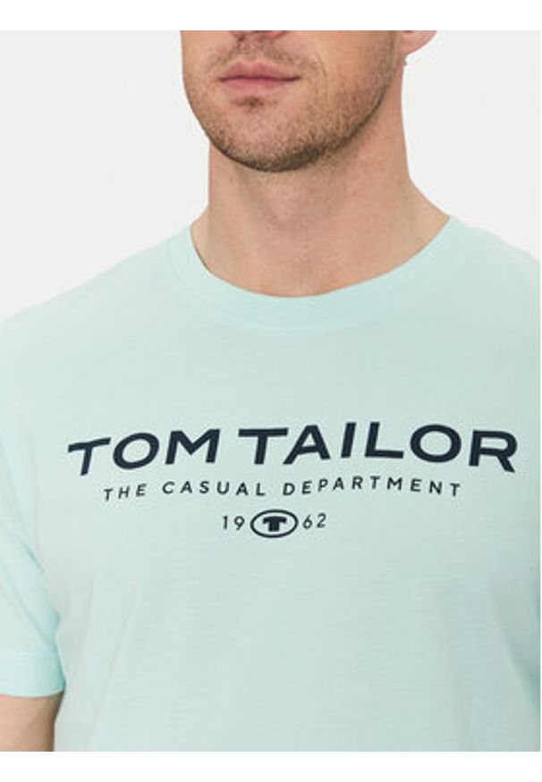 Tom Tailor T-Shirt 1045773 Zielony Regular Fit. Kolor: zielony. Materiał: bawełna