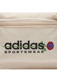 Adidas - adidas Plecak Flower Backpack IR8647 Beżowy. Kolor: beżowy. Materiał: materiał #3