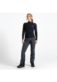 DARE 2B - Bluza turystyczna damska Divulge. Kolor: czarny. Materiał: elastan, poliester. Sport: turystyka piesza, narciarstwo