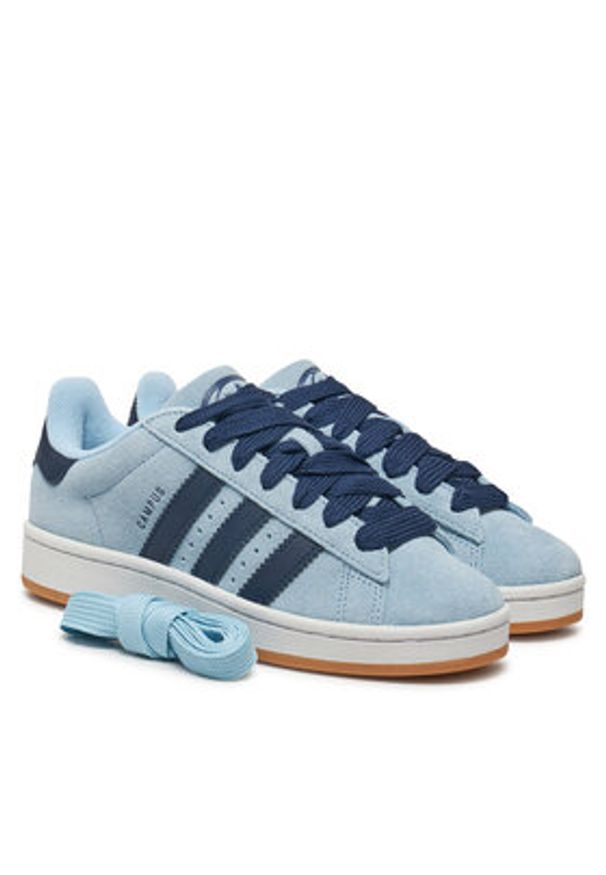 Adidas - adidas Sneakersy Campus 00s JH7277 Błękitny. Kolor: niebieski. Materiał: skóra, zamsz. Model: Adidas Campus