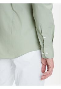 BOSS Koszula H-Hank 50469345 Zielony Slim Fit. Kolor: zielony. Materiał: bawełna #4