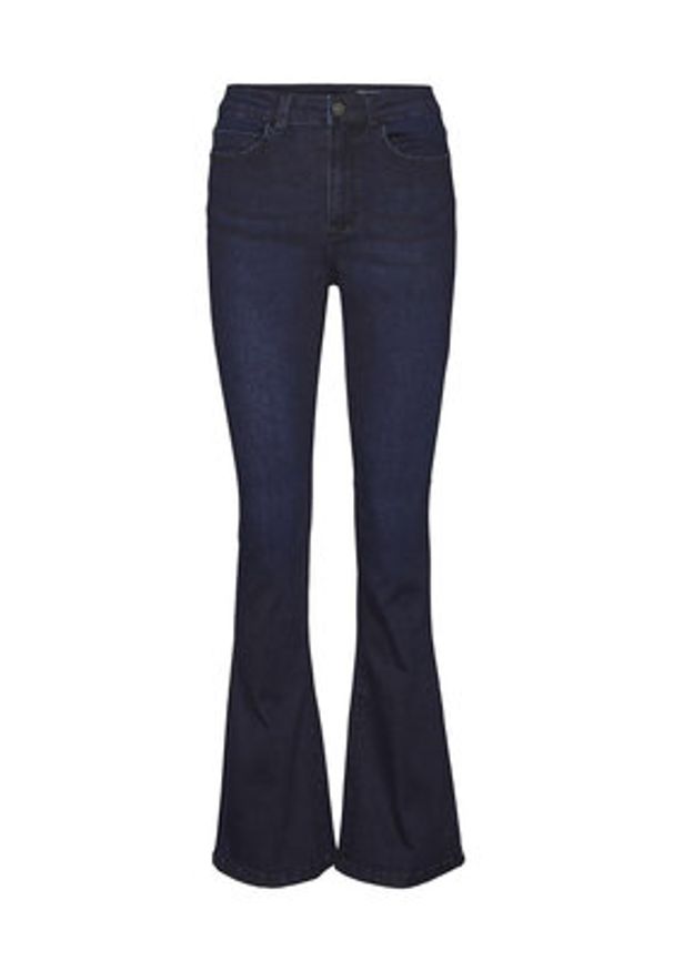 Noisy may - Noisy May Jeansy Sallie 27021552 Granatowy Skinny Fit. Kolor: niebieski