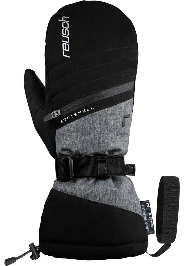 Reusch Demi R-TEX® XT Mitten. Kolor: wielokolorowy, czarny, szary
