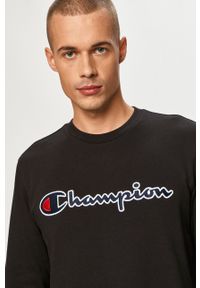 Champion - Bluza. Okazja: na co dzień. Kolor: czarny. Wzór: aplikacja. Styl: casual #2