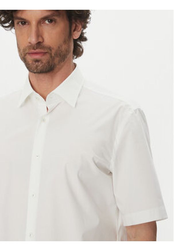BOSS Koszula H-Joe 50539774 Biały Regular Fit. Kolor: biały. Materiał: bawełna