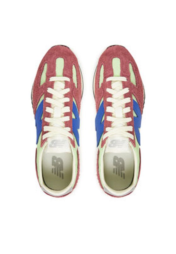 New Balance Sneakersy U471VBB W Bordowy. Kolor: czerwony. Materiał: skóra, zamsz