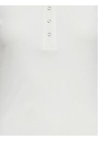 ICHI Bluzka 20115914 Biały Slim Fit. Kolor: biały #3