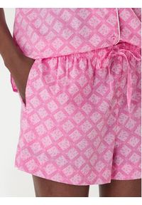 DKNY Piżama YI80108 Różowy Regular Fit. Kolor: różowy. Materiał: bawełna #2