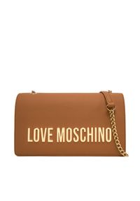 Love Moschino - Torebka LOVE MOSCHINO. Kolor: brązowy