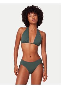 Triumph Dół od bikini Free Smart 10217805 Zielony. Kolor: zielony. Materiał: syntetyk