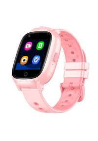 GARETT - Garett Kids Twin 4G różowy. Rodzaj zegarka: smartwatch. Kolor: różowy. Styl: młodzieżowy, klasyczny