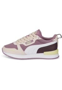 Buty do chodzenia dla dzieci Puma R78 Jr. Kolor: biały, fioletowy, wielokolorowy. Sport: turystyka piesza