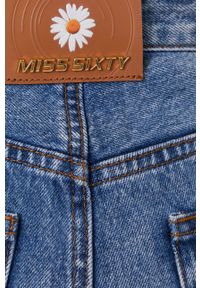 Miss Sixty - Szorty jeansowe. Stan: podwyższony. Kolor: niebieski. Materiał: jeans #3