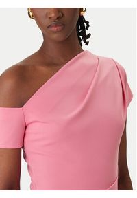 Rinascimento Sukienka koktajlowa CFC0127793003 Różowy Slim Fit. Kolor: różowy. Materiał: syntetyk. Styl: wizytowy #4