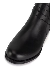 Remonte Botki D0F77-00 Czarny. Kolor: czarny. Materiał: skóra #6