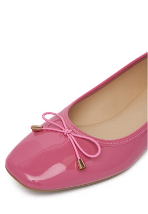 Jenny - JENNY Baleriny XSFD24-0301-02 Różowy. Kolor: różowy. Materiał: skóra