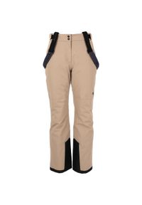 Spodnie narciarskie dla kobiet Whistler Yarra W-Pro 15000. Kolor: beżowy, wielokolorowy, brązowy. Sezon: zima. Sport: narciarstwo #1