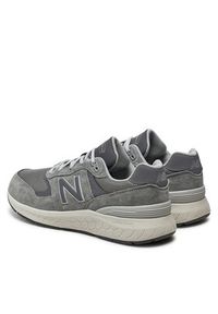 New Balance Sneakersy Walking 880 MW880CA6 Szary. Kolor: szary. Materiał: zamsz, skóra #3