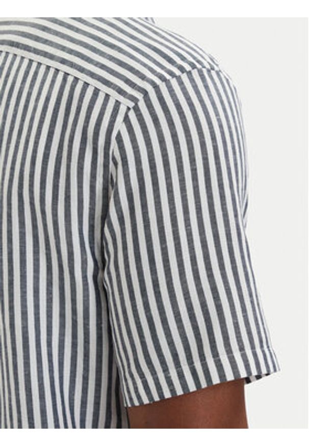 TOMMY HILFIGER - Tommy Hilfiger Koszula MW0MW42449 Niebieski Regular Fit. Kolor: niebieski. Materiał: bawełna