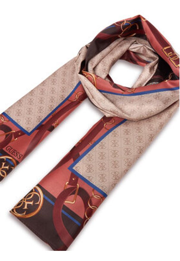 Guess Szal AW5445 POL01 Beżowy. Kolor: beżowy. Materiał: poliester