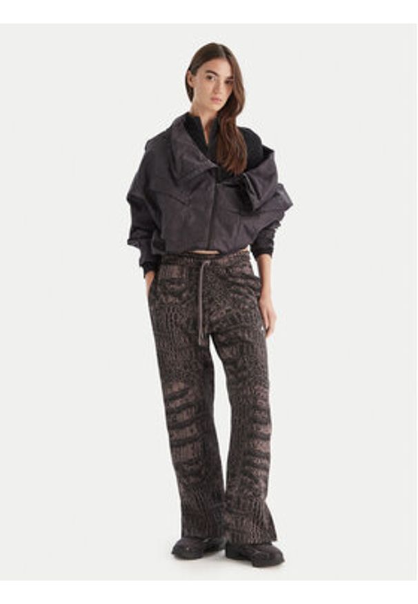 Adidas by Stella McCartney - adidas by Stella McCartney Spodnie dresowe JN2216 Czarny Regular Fit. Kolor: czarny. Materiał: bawełna
