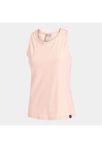Tank top sportowy damski Joma Oasis. Kolor: różowy. Materiał: bawełna. Sport: fitness