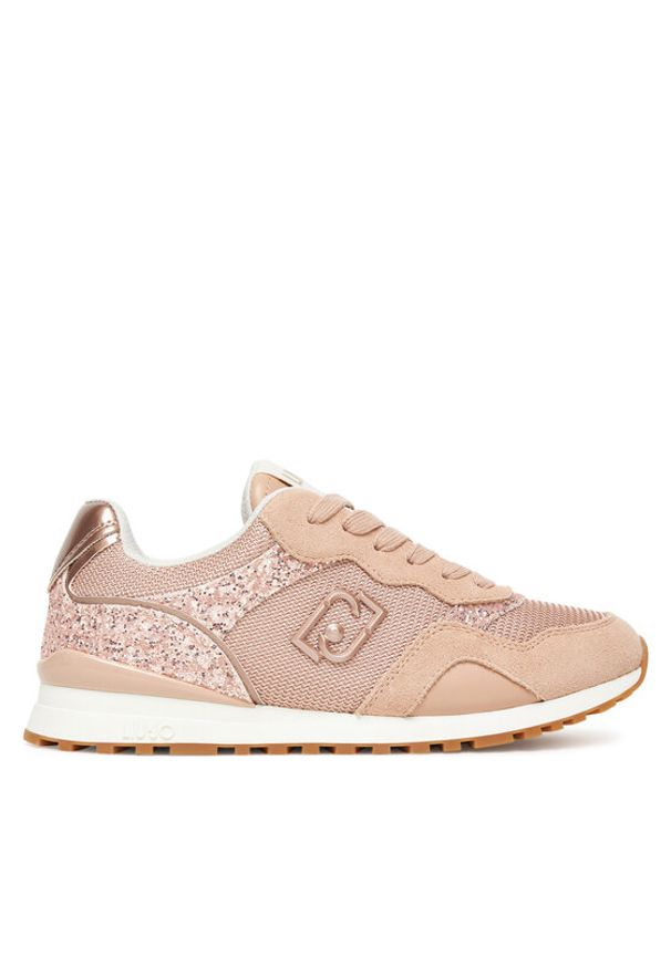 Liu Jo Sneakersy Maxi Wonder Low 02 BF5015 TX493 Różowy. Kolor: różowy. Materiał: zamsz, skóra
