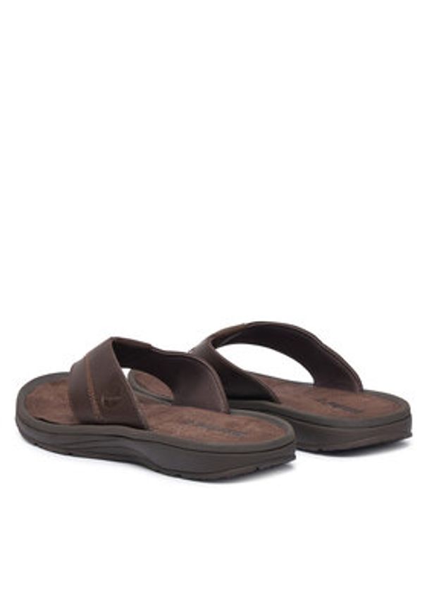 Timberland Japonki TB0A2R4EEWI1 Brązowy. Kolor: brązowy. Materiał: skóra