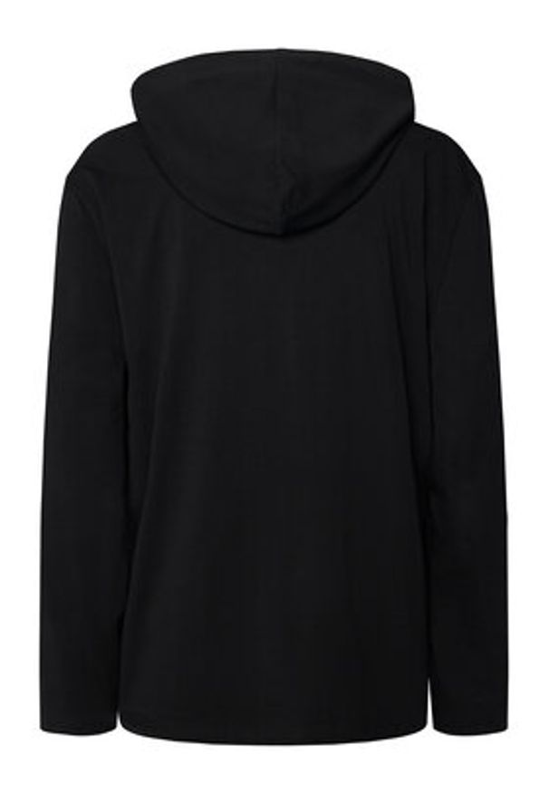 BOSS Bluza Mix&Match 50515306 Czarny Regular Fit. Kolor: czarny. Materiał: bawełna