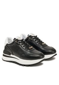 Liu Jo Sneakersy Amazing 20 BA5043 P0102 Czarny. Kolor: czarny. Materiał: skóra #5