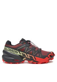 salomon - Salomon Buty do biegania Speedcross 6 L47581500 Czerwony. Kolor: czerwony. Materiał: materiał. Model: Salomon Speedcross