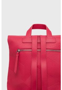Desigual plecak 22SAKP08 damski kolor różowy duży gładki. Kolor: różowy. Wzór: gładki #3