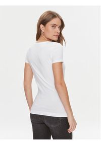 Guess T-Shirt W4RI35 J1314 Biały Slim Fit. Kolor: biały. Materiał: bawełna #3