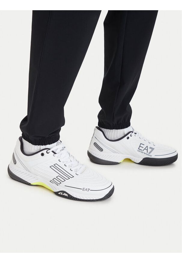EA7 Emporio Armani Sneakersy X8X242 XK438 MZ159 Biały. Kolor: biały. Materiał: materiał