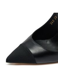 Elisabetta Franchi Sandały SA-25B-46E2-V570 Czarny. Kolor: czarny. Materiał: skóra #5