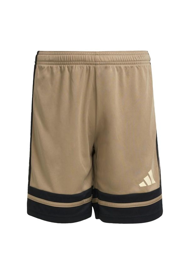 Adidas - Szorty Squadra 25 Kids. Kolor: wielokolorowy, czarny, brązowy, czerwony, zielony. Materiał: materiał