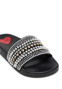 Love Moschino - LOVE MOSCHINO Klapki JA28352G0MJAA000 Czarny. Kolor: czarny