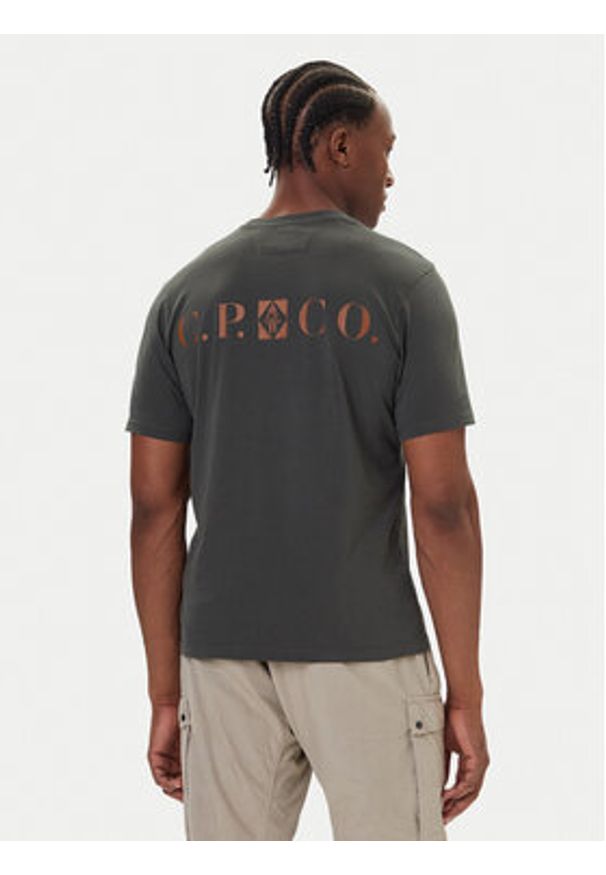 C.P. Company T-Shirt 19CMTS104A005100W Szary Regular Fit. Kolor: szary. Materiał: bawełna