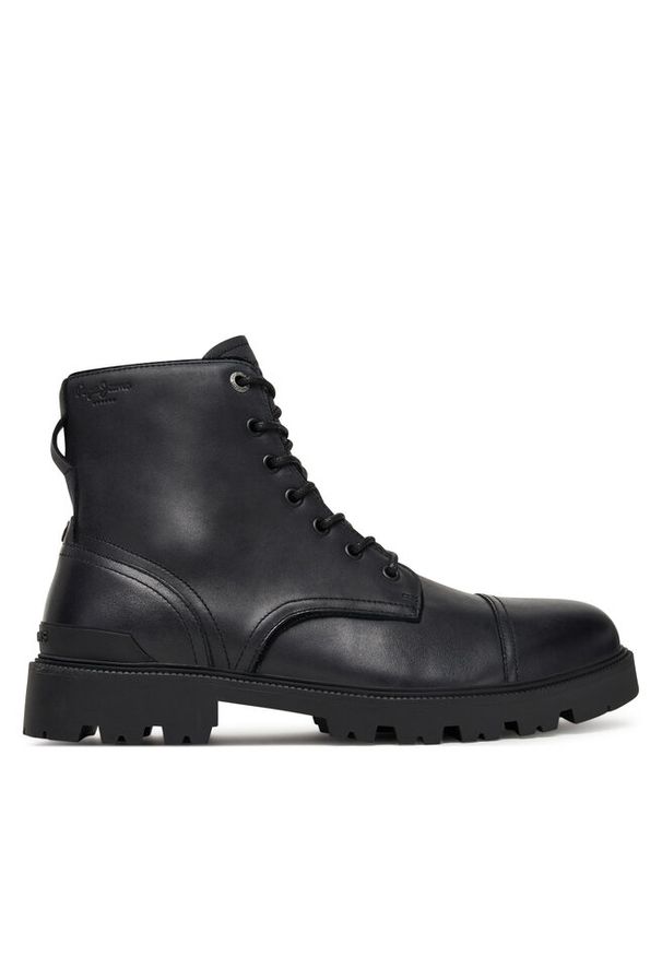 Trzewiki Pepe Jeans. Kolor: czarny