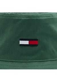 Tommy Jeans Kapelusz Flag AM0AM08495 Zielony. Kolor: zielony. Materiał: materiał, bawełna